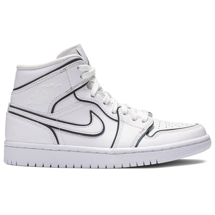 Nike air jordan 1 mid iridescent reflective clearance women's