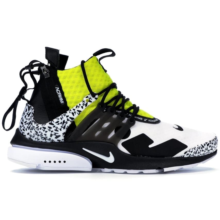 Nike Air Presto Mid Acronym Dynamic Yellow Nike