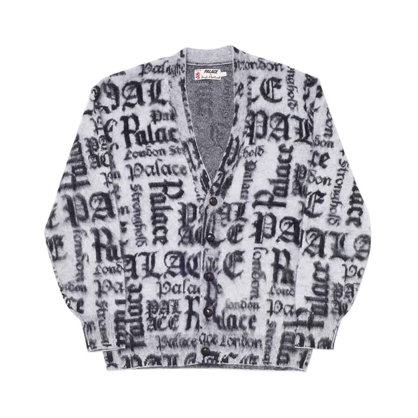 Palace Ye Olde Pringle Knit White/Black – CRUIZER