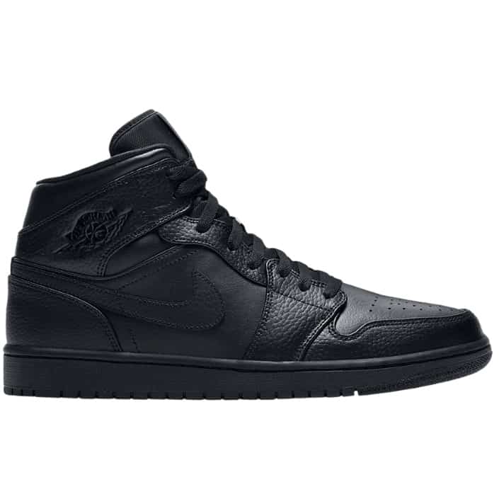 Air Jordan 1 Mid Triple Black Air Jordan