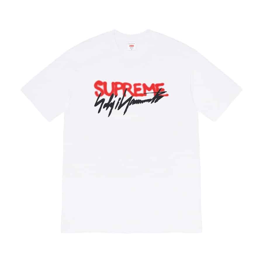 Supreme Yohji Yamamoto Logo Tee White Supreme