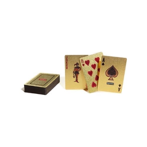 Supreme Gold Foil Playing Cards Gold – CRUIZER