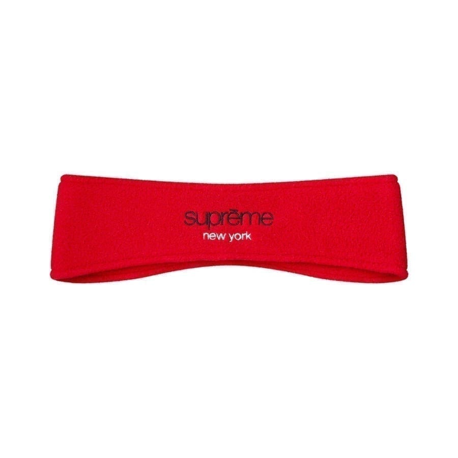 Supreme Polartec Headband Red Supreme