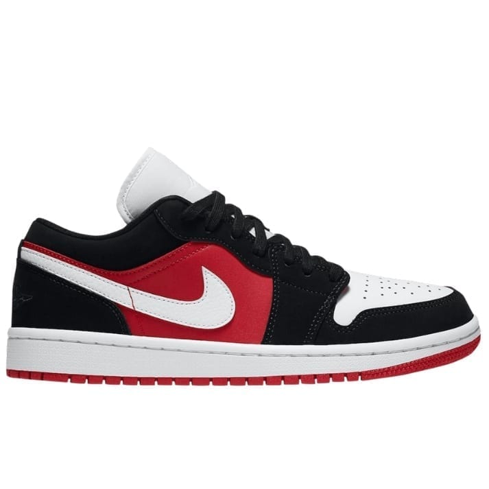 Air Jordan 1 Low Black White Gym Red (W) Air Jordan