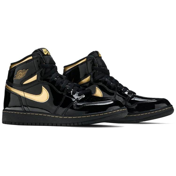 Air Jordan 1 Retro High Black Metallic Gold 2020 (GS) Air Jordan
