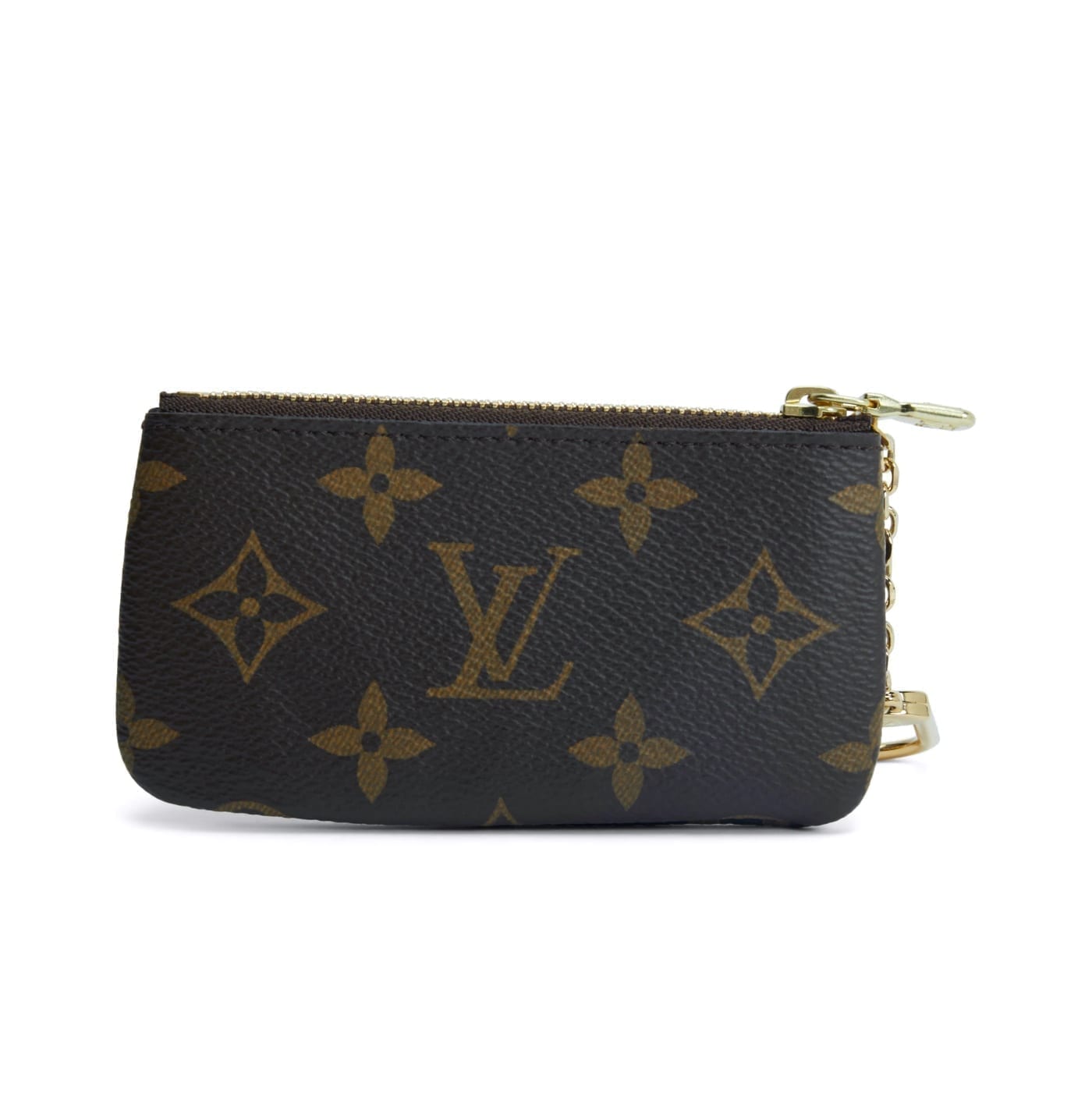 Louis Vuitton Key Pouch Monogram Brown Louis Vuitton