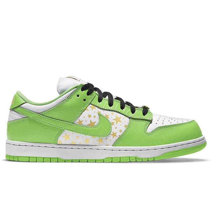 Nike SB Dunk Low Supreme Stars Mean Green (2021) Supreme