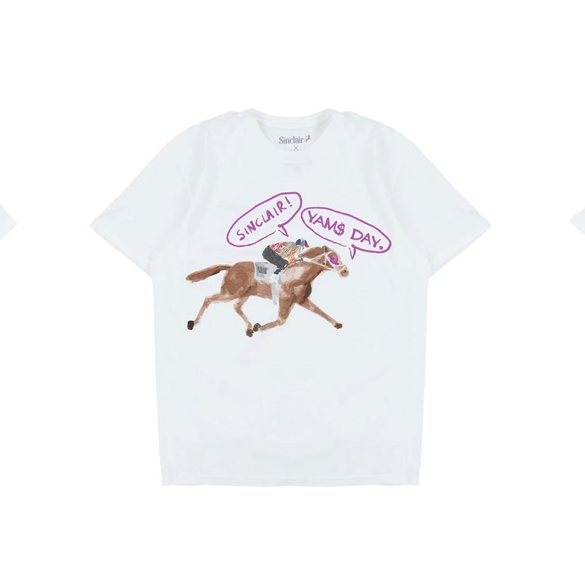 Sinclair Global Yams Day Long Beach Tee White Sinclair