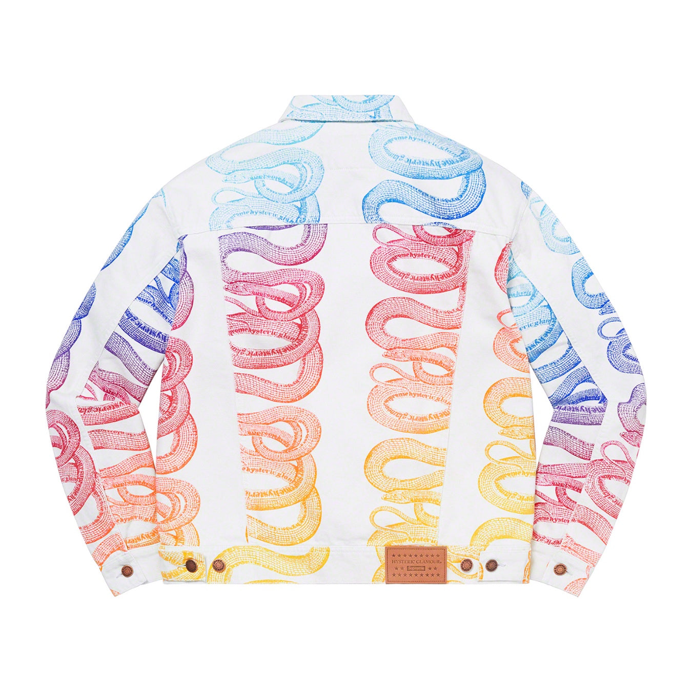 Supreme HYSTERIC GLAMOUR Snake Denim Trucker Jacket Supreme