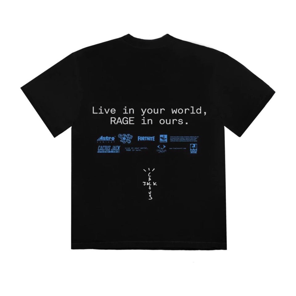 Travis Scott The Scotts World T-shirt Black Travis Scott