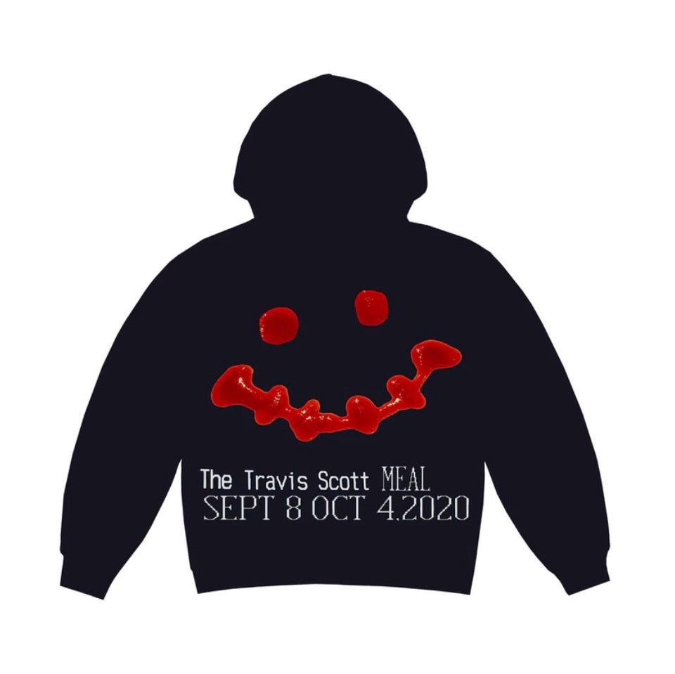 Travis Scott x CPFM 4 CJ Ketchup Hoodie Black Travis Scott