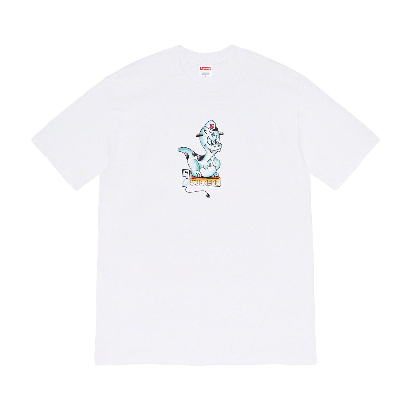 Supreme Dinosaur Tee White Supreme