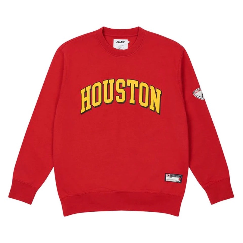 Palace Houston Crew Red – CRUIZER