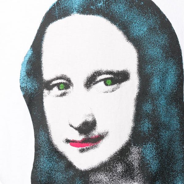 Off-White Mona Lisa-print oversized Tee White Off-White