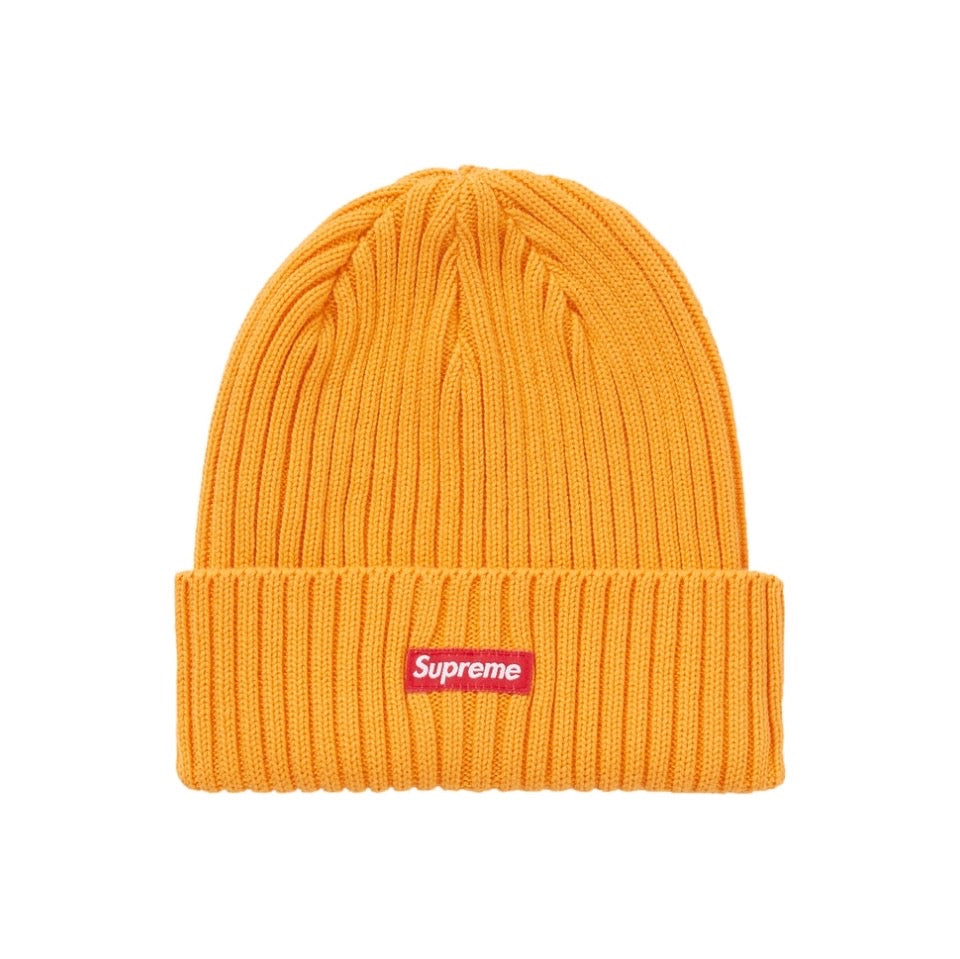 Supreme Overdyed Beanie (SS20) Tangerine Supreme