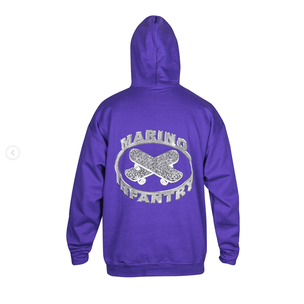 Marino Infantry M Logo Hoodie Purple Marino Infantry