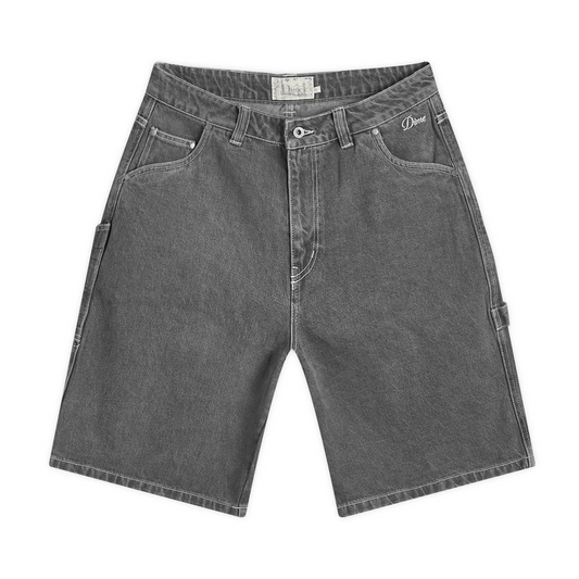 Dime Classic Denim Shorts Faded Black
