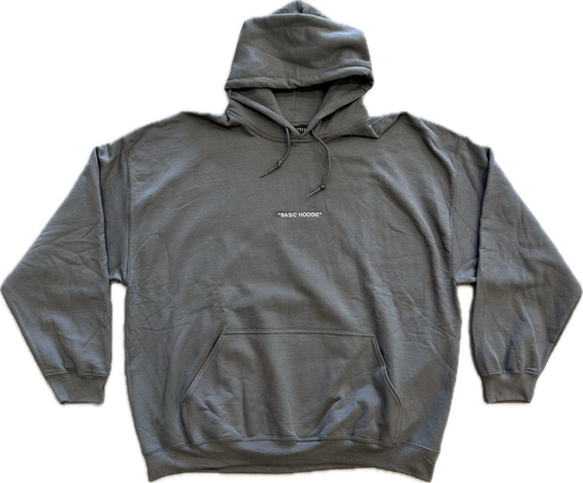 Nina Janova Basic Style Hoodie Dark Grey