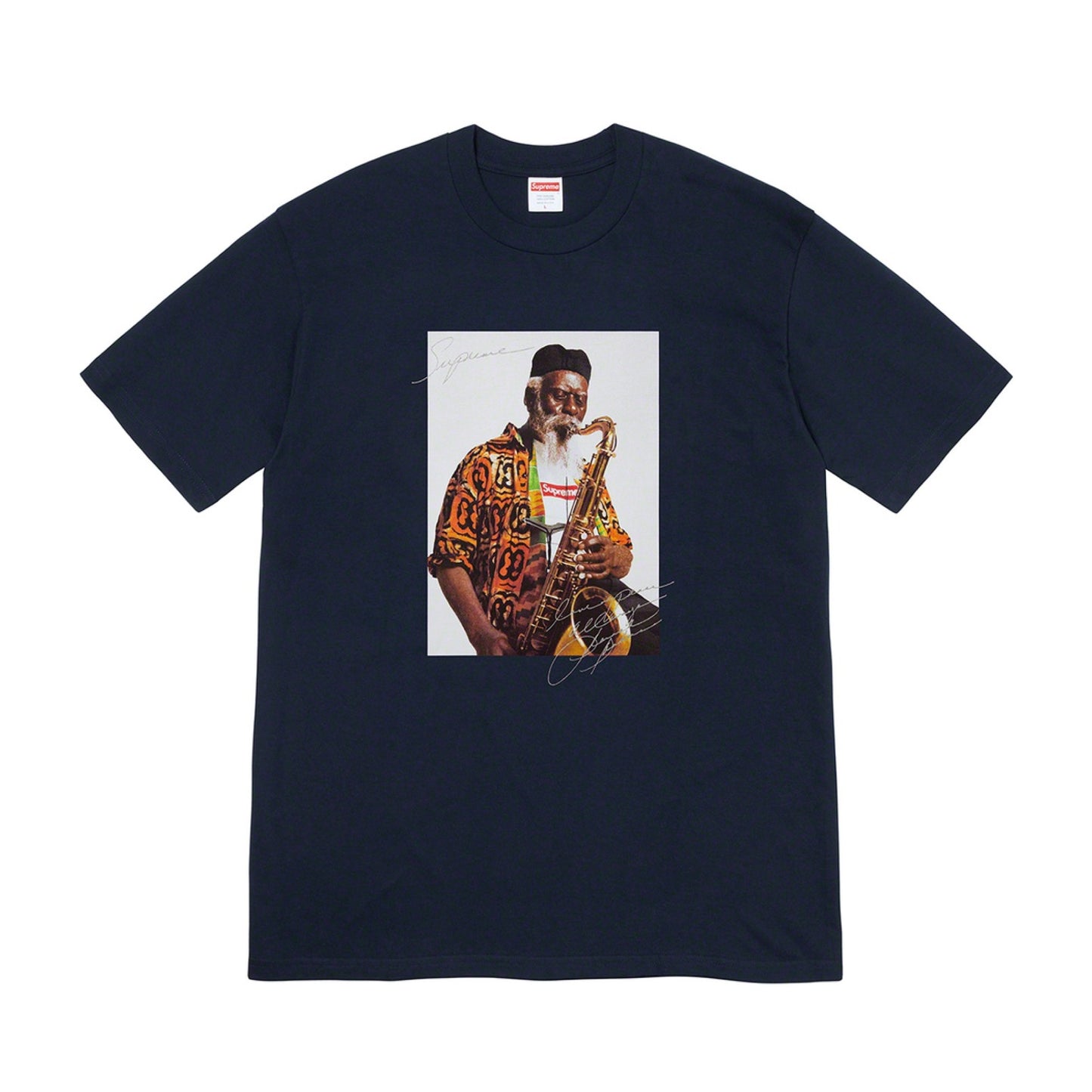 Supreme Pharaoh Sanders Tee Navy Supreme