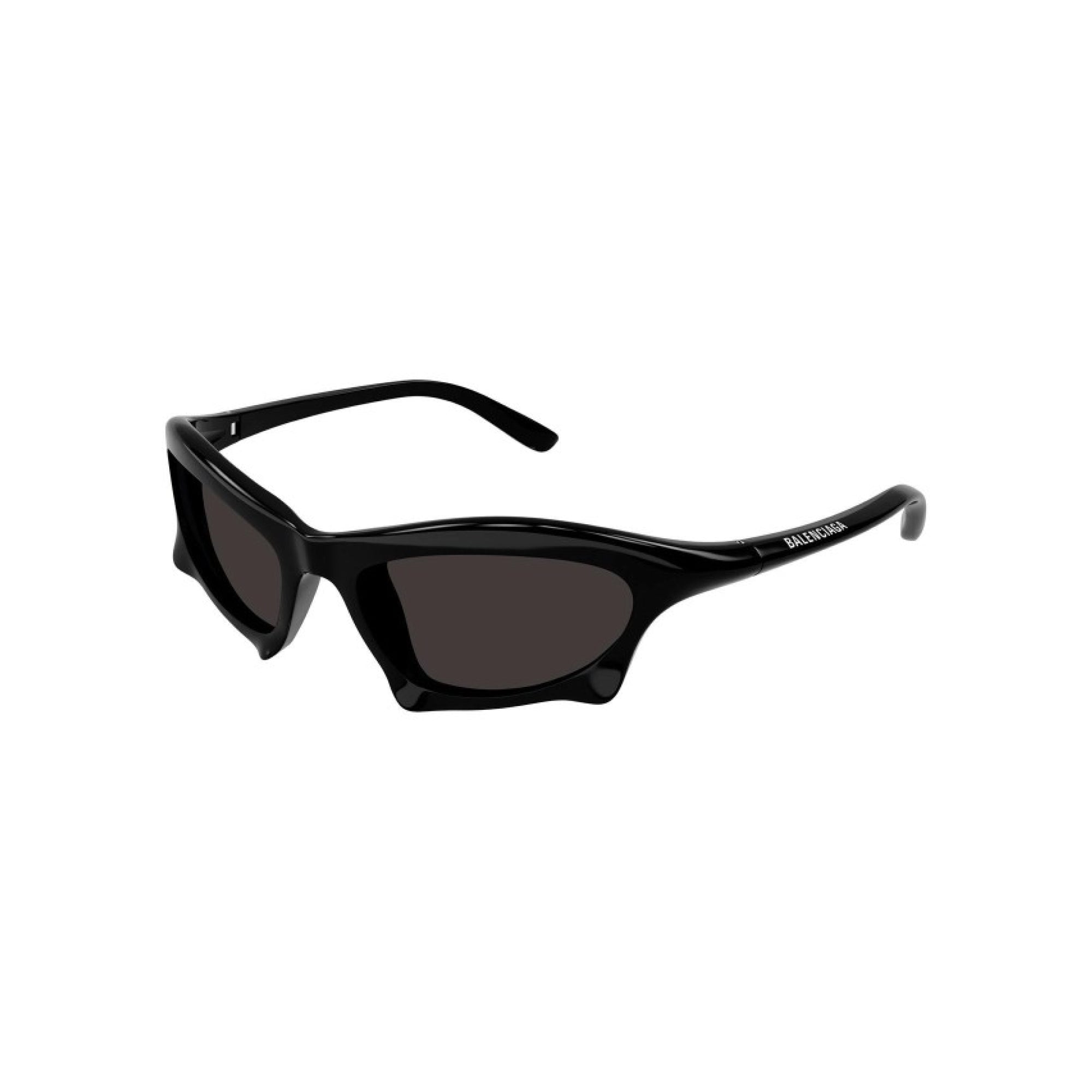 Balenciaga Bat Rectangle Sunglasses Black