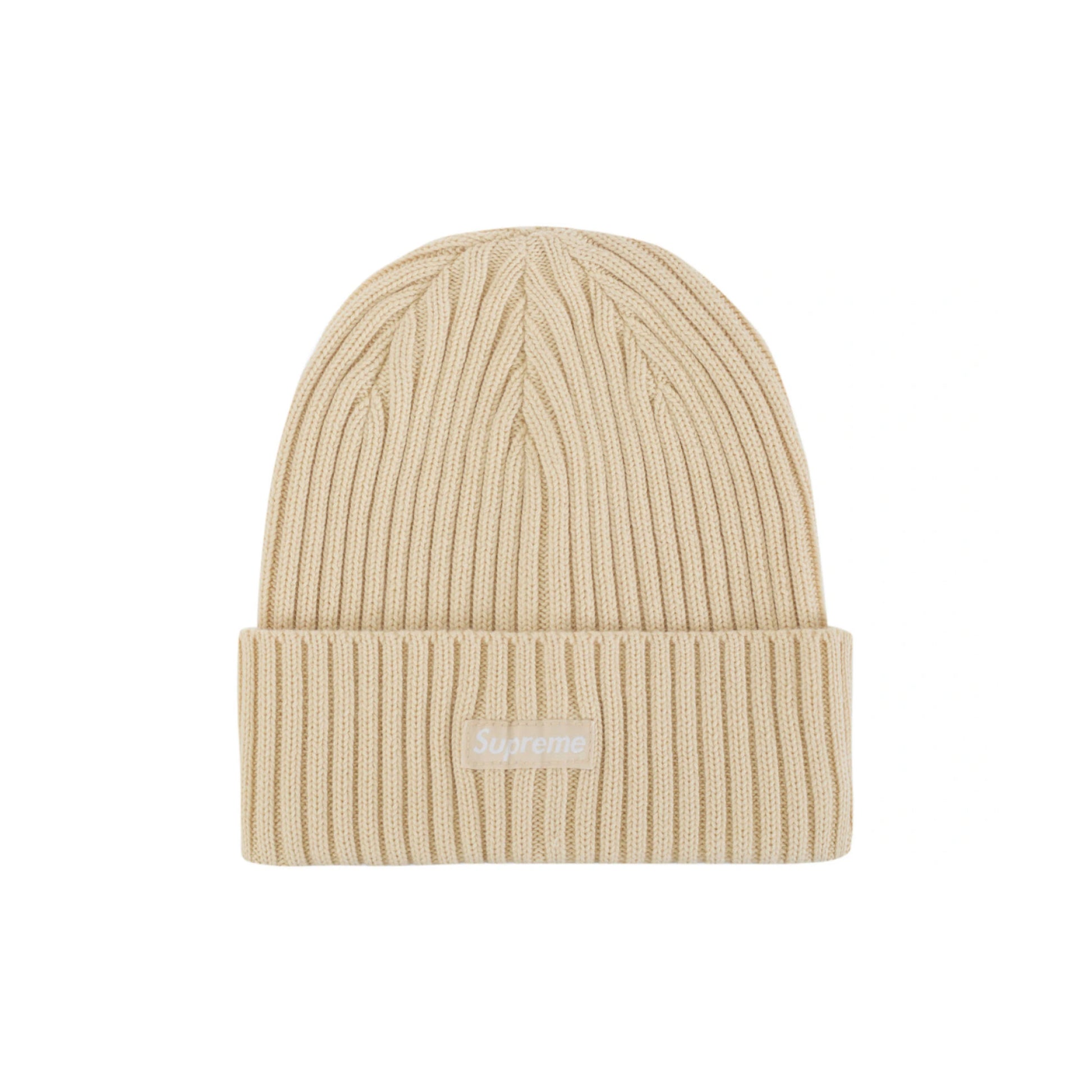 Supreme Overdyed Beanie (SS24) Light Tan Supreme