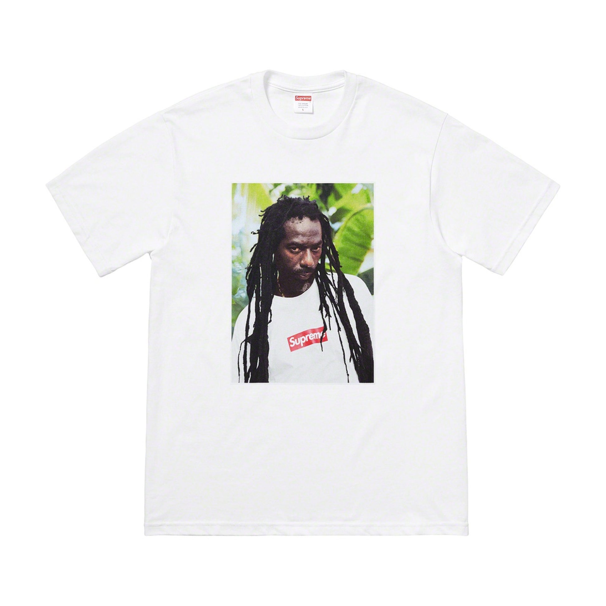 Supreme Buju Banton Tee White Supreme