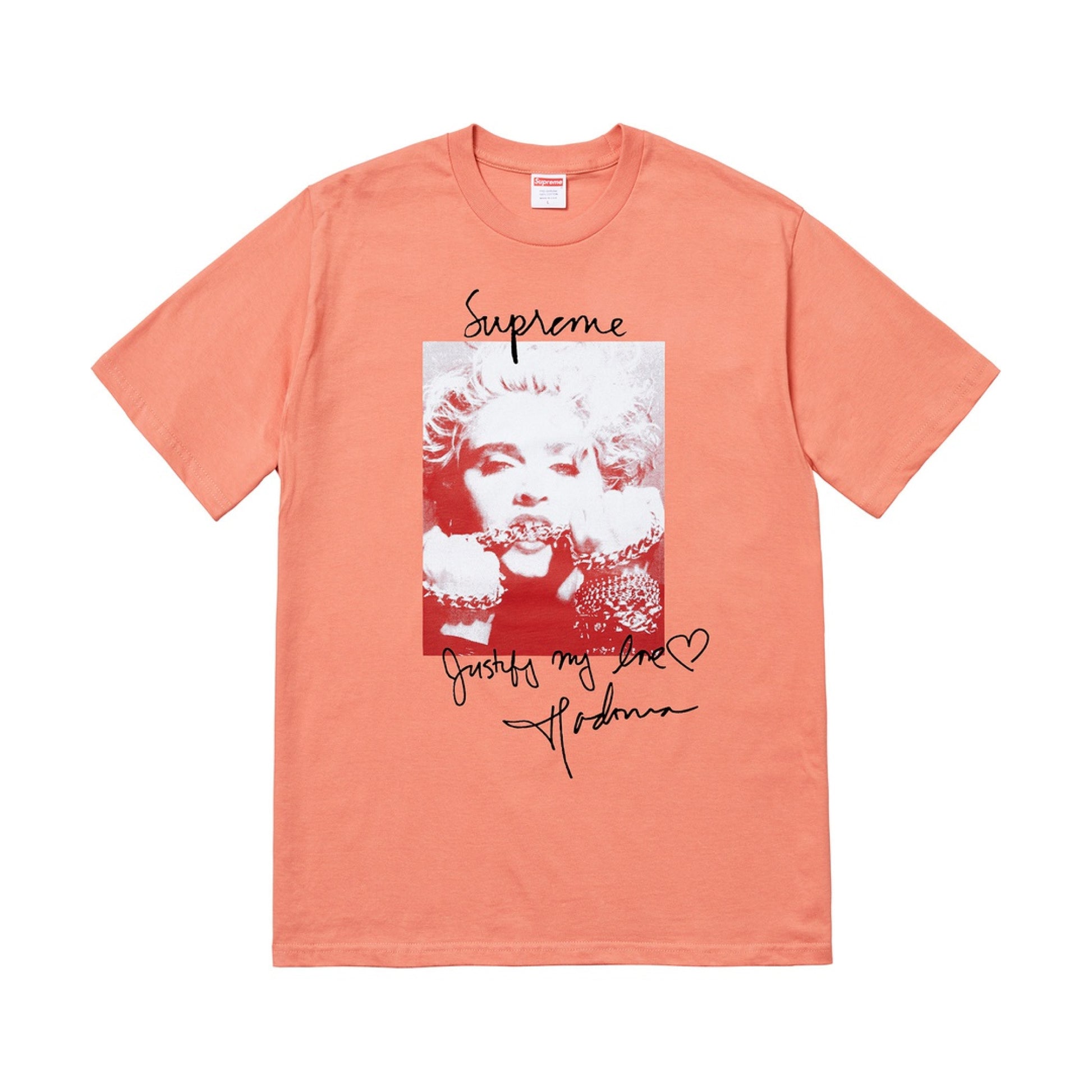 Supreme Madonna Tee Terra Cotta Supreme