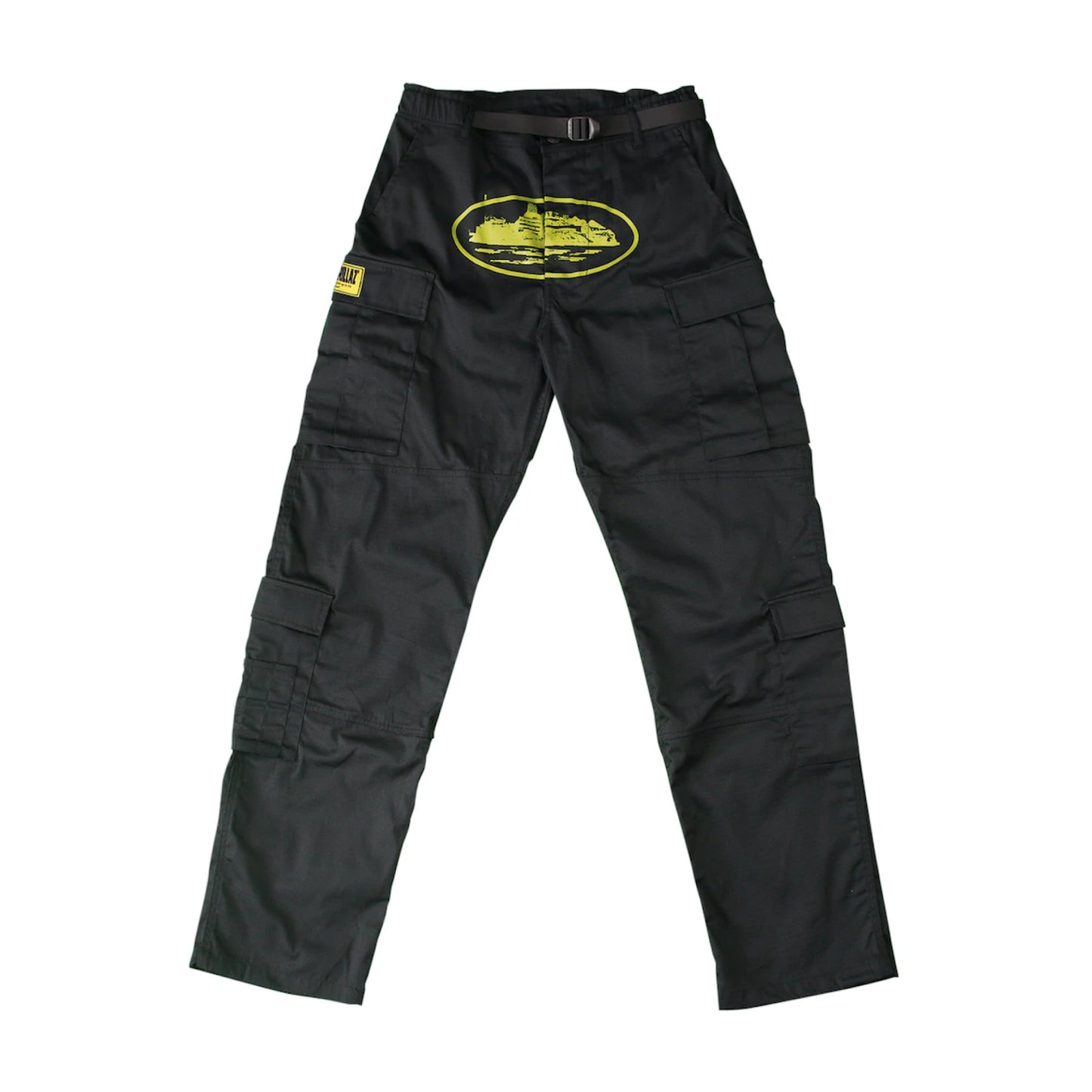 Corteiz Yella Guerillaz Cargos Black/Yellow