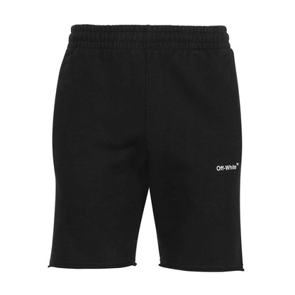 Off-White Wave Diagonal Shorts Black