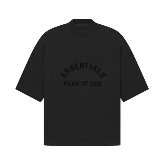 Fear of God Essentials Arch Logo Tee Jet Black