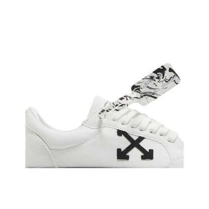 Off-White Vulcanized Low Canvas White Black