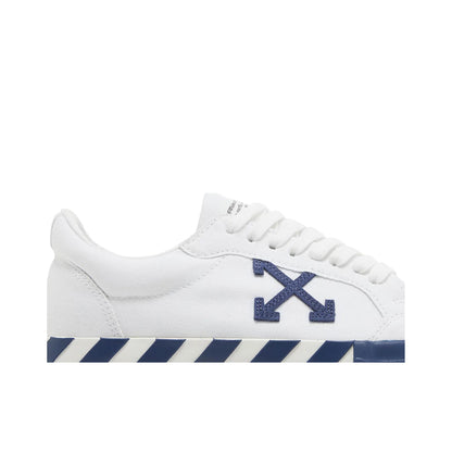 Off-White Vulcanized Low White Blue Canvas