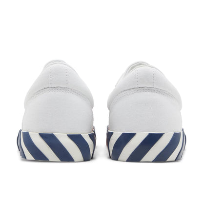 Off-White Vulcanized Low White Blue Canvas