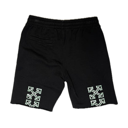 Off-White Tape Arrows PKT Skate Shorts Black