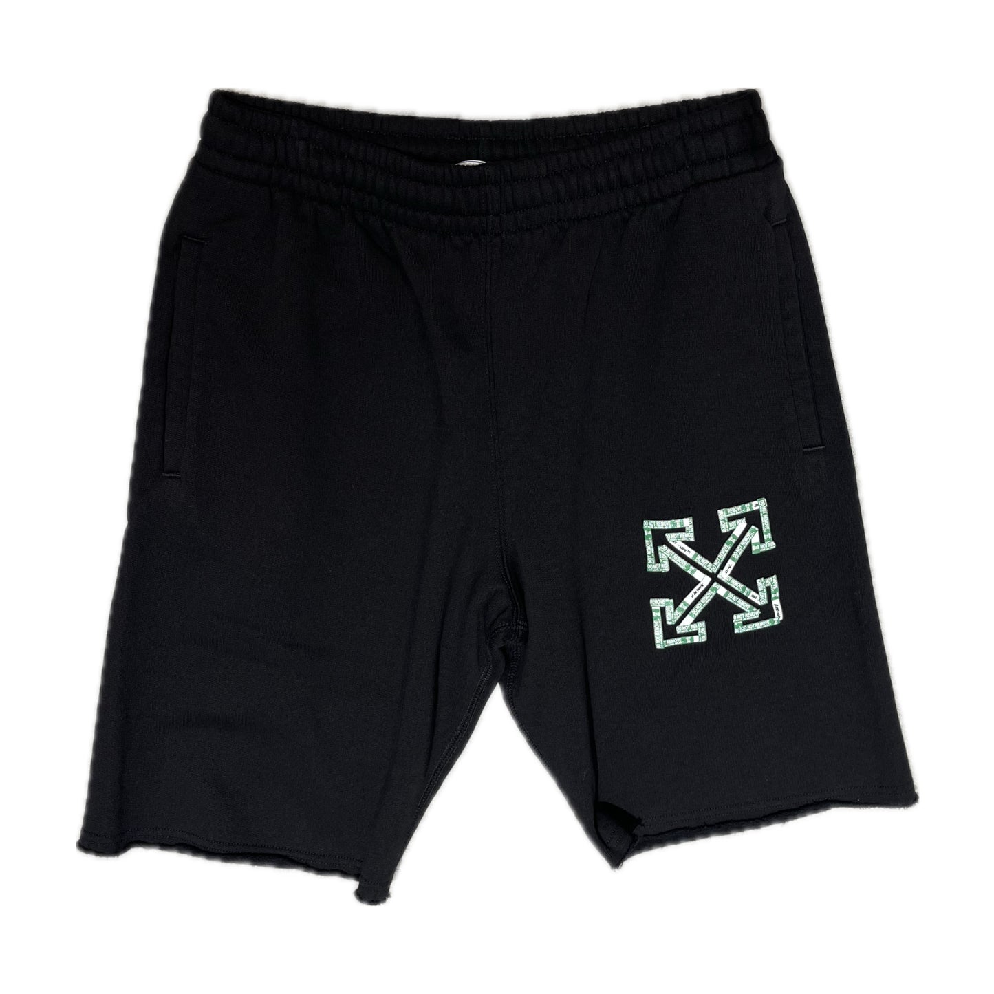 Off-White Tape Arrows PKT Skate Shorts Black