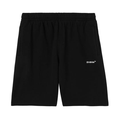 Off-White Chain Arrow Sweatshorts Black