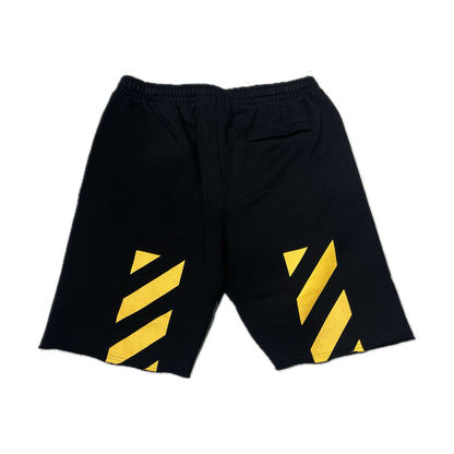 Off-White Caravaggio Painting Sweatshorts Black