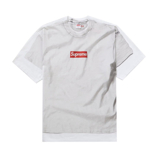 Supreme MM6 Maison Margiela Box Logo Tee White