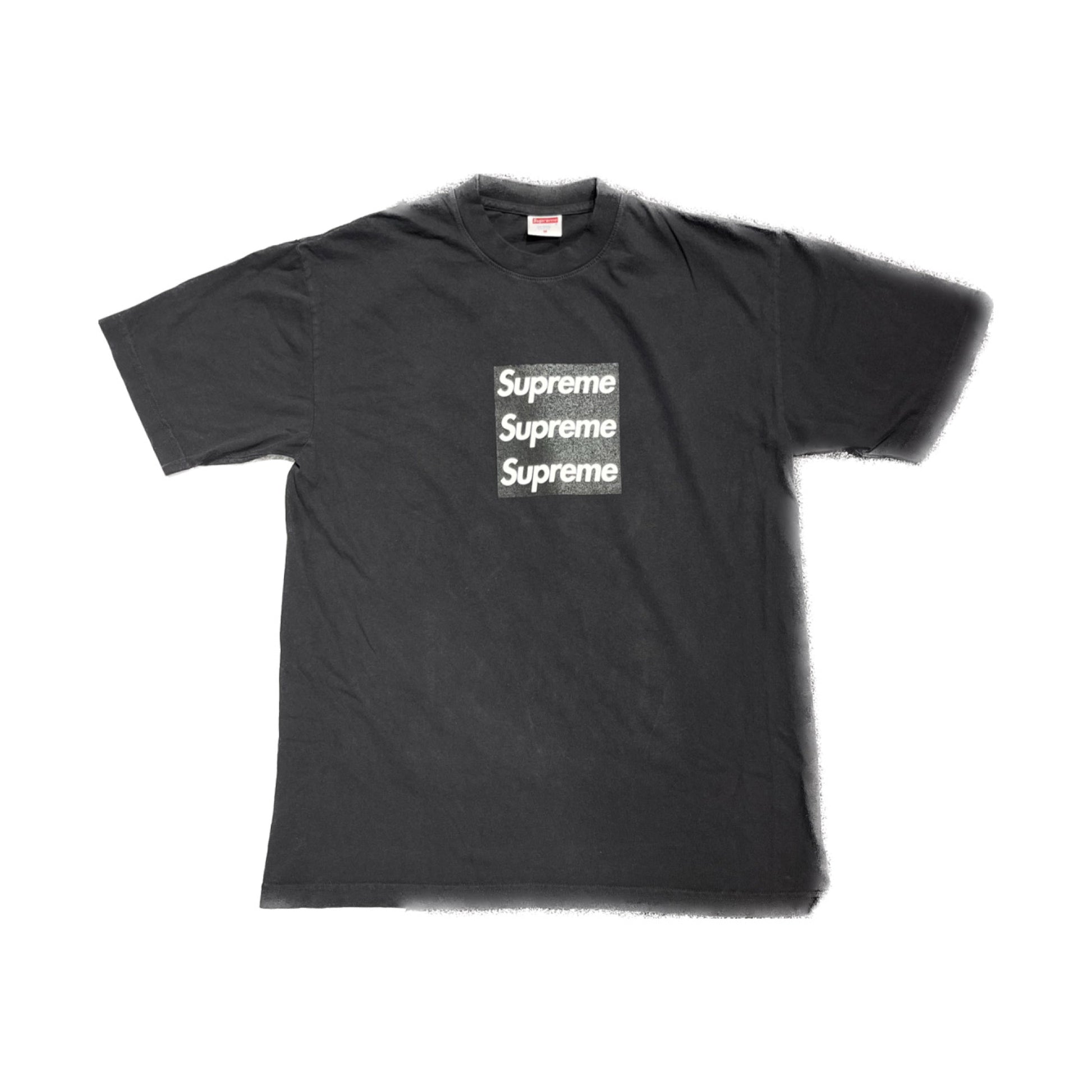 Supreme Multi Logo Tee Black  Supreme t shirt, Logo tees, Black tee