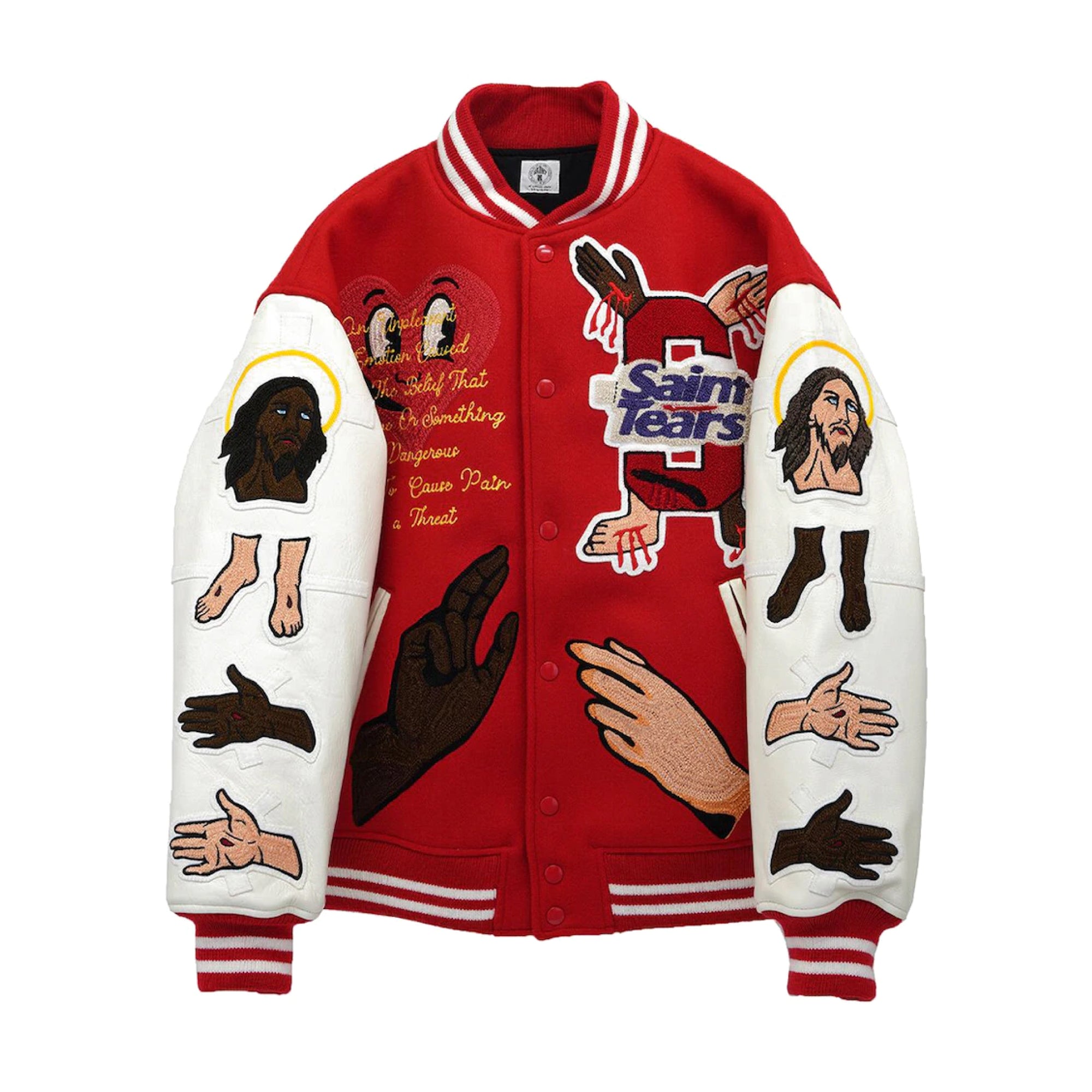 Saint Michael x Denim Tears Stadium Jacket Red – CRUIZER