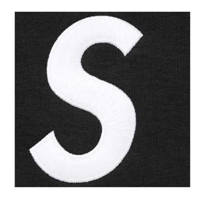 Supreme S Logo Zip Up Hooded Sweatshirt (FW25) Black