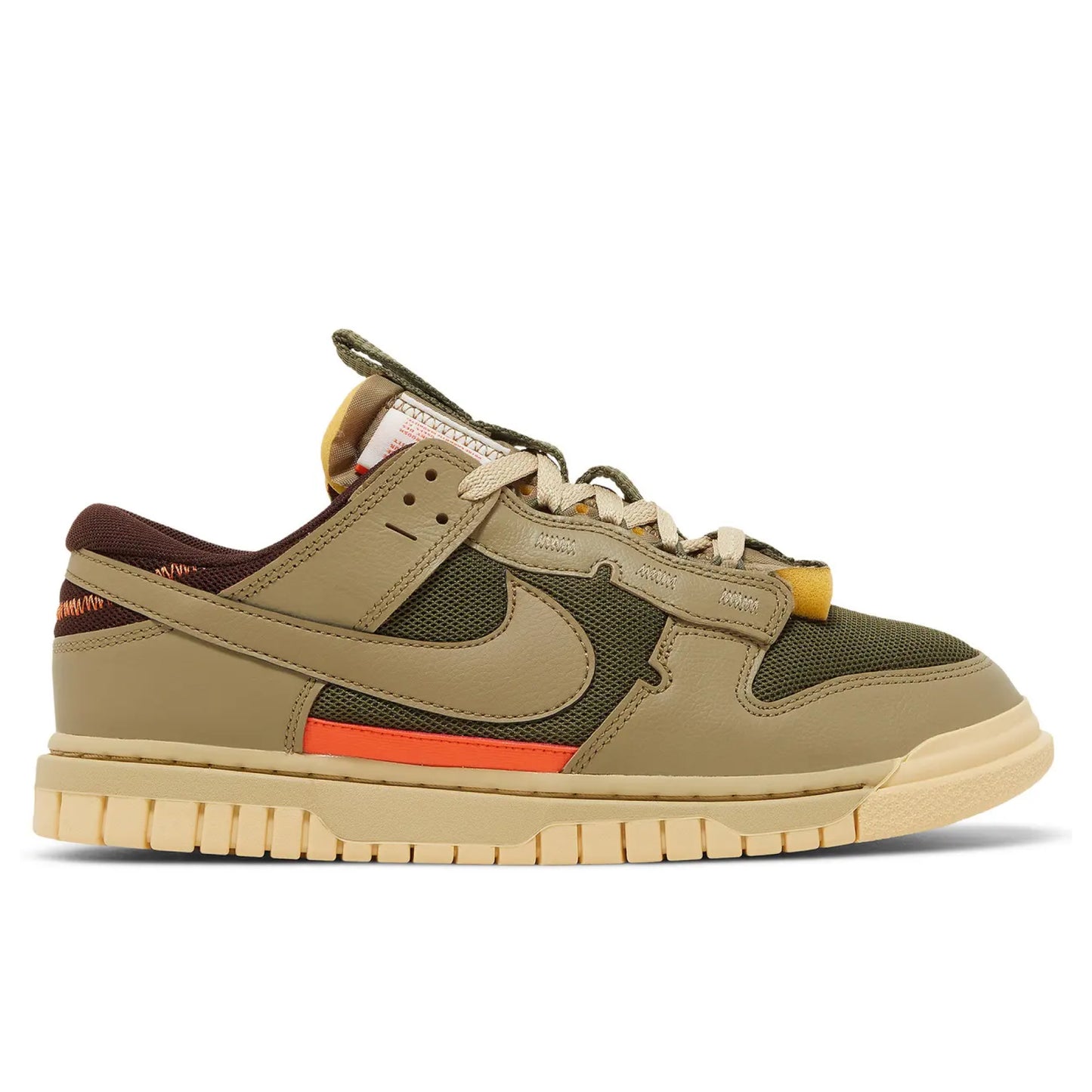 Nike Dunk Low Next Nature Phantom Gold Wildleder