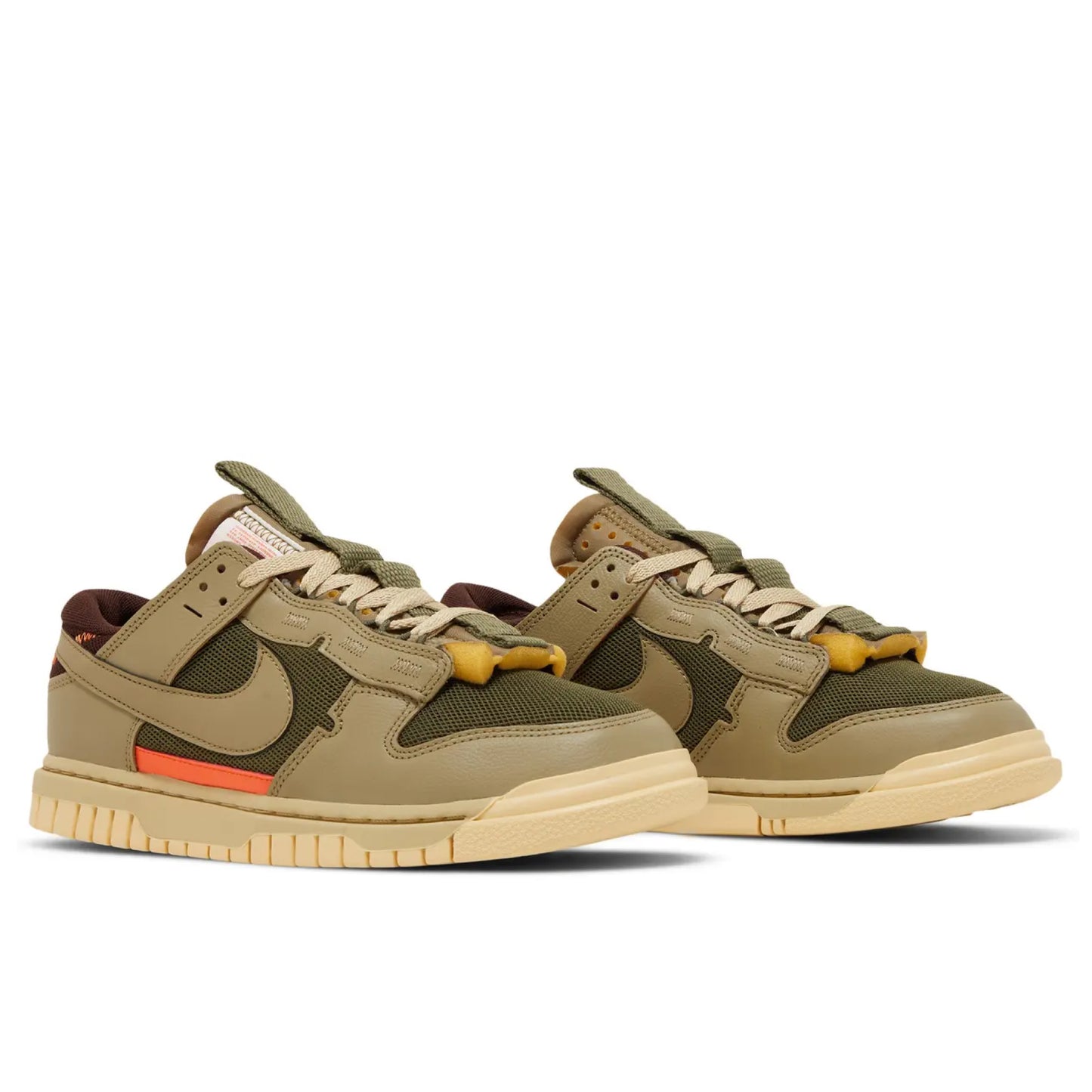 Nike Dunk Low Next Nature Phantom Gold Wildleder
