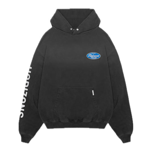 Represent Classic Parts Hoodie Aged Black