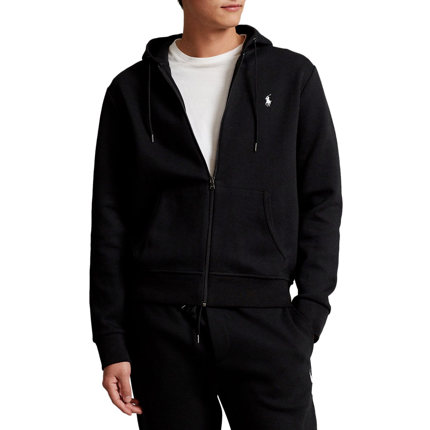 Polo Ralph Lauren Full Zip Hoodie Black