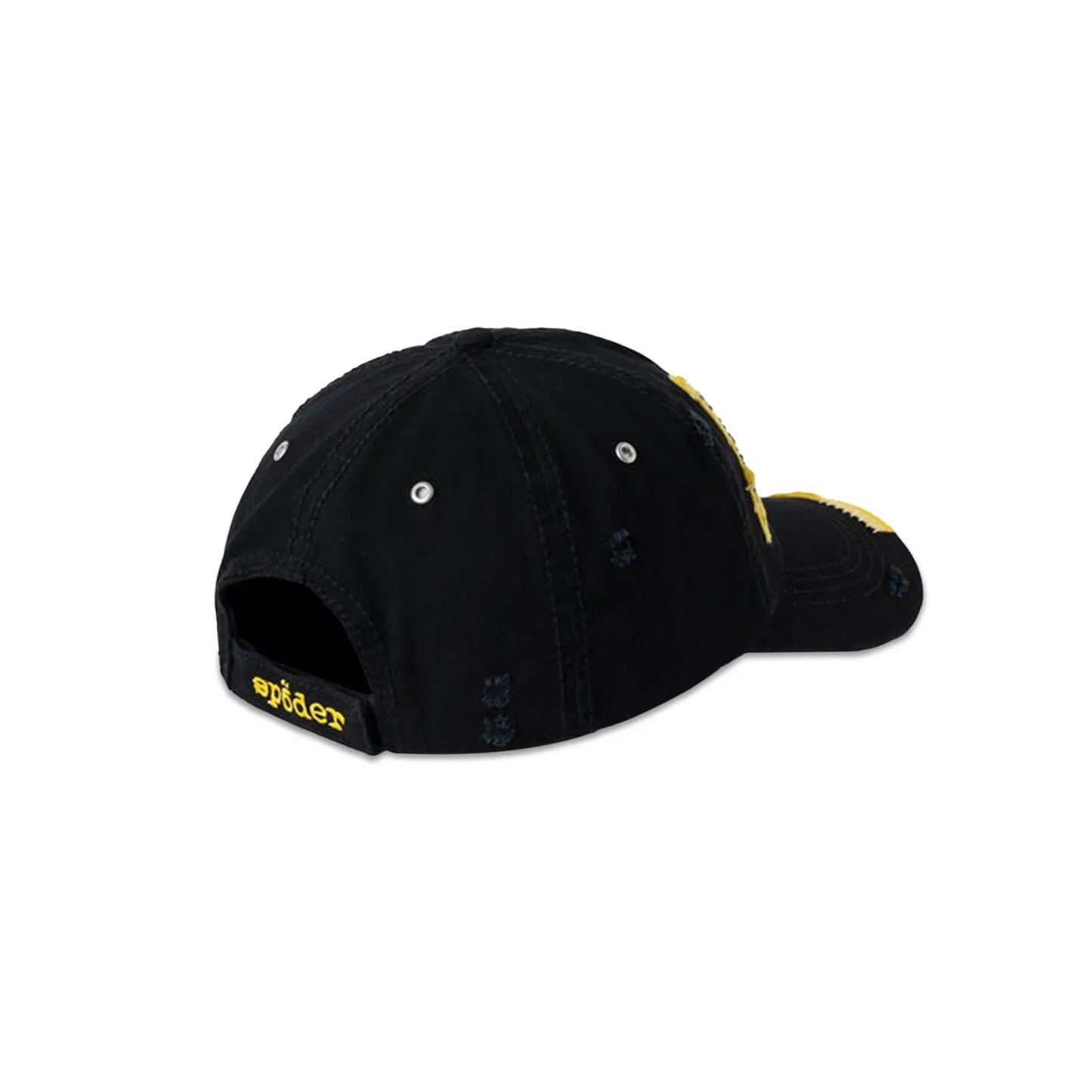 Sp5der T&F 6-Panel Cap Black