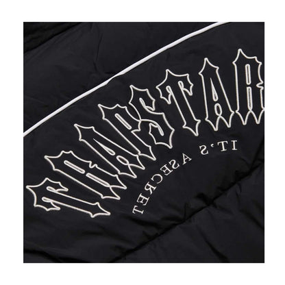 Trapstar Irongate Arch Pipping Puffer Jacket Black