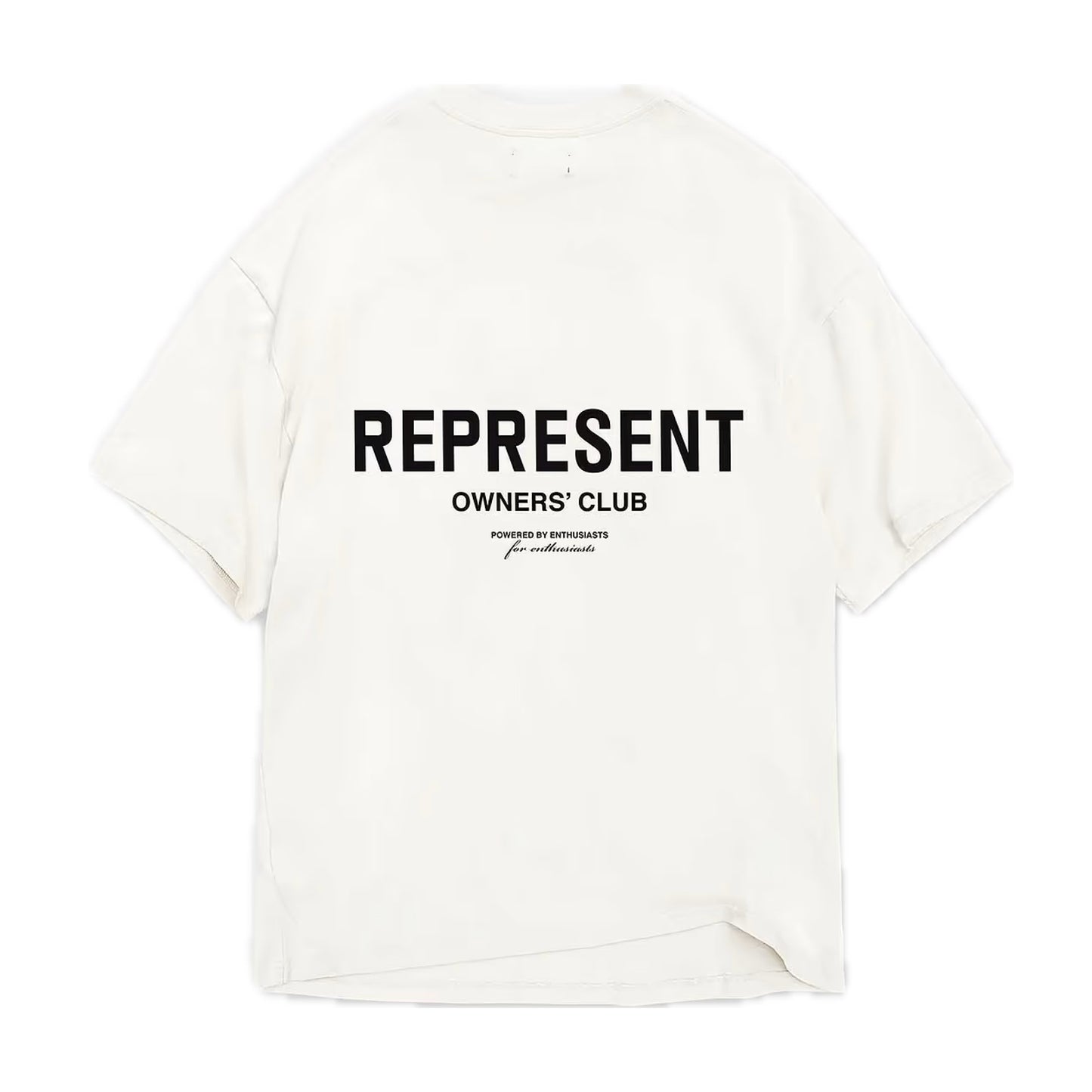 Represent Owners Club Tee Flat White