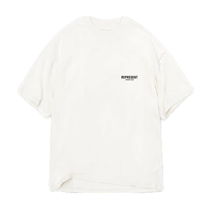 Represent Owners Club Tee Flat White