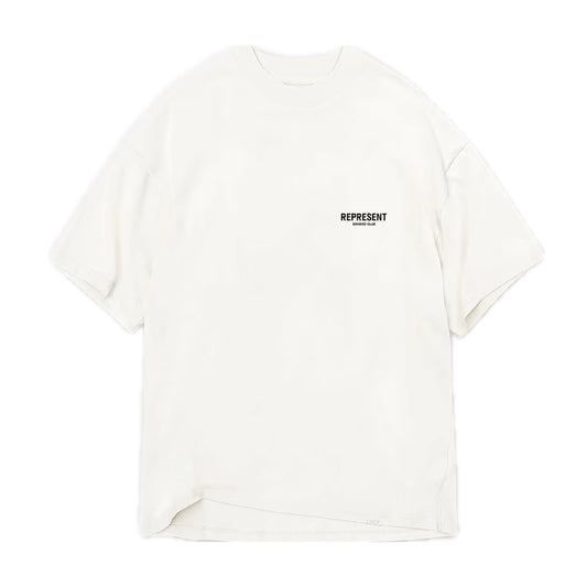 Represent Owners Club Tee Flat White